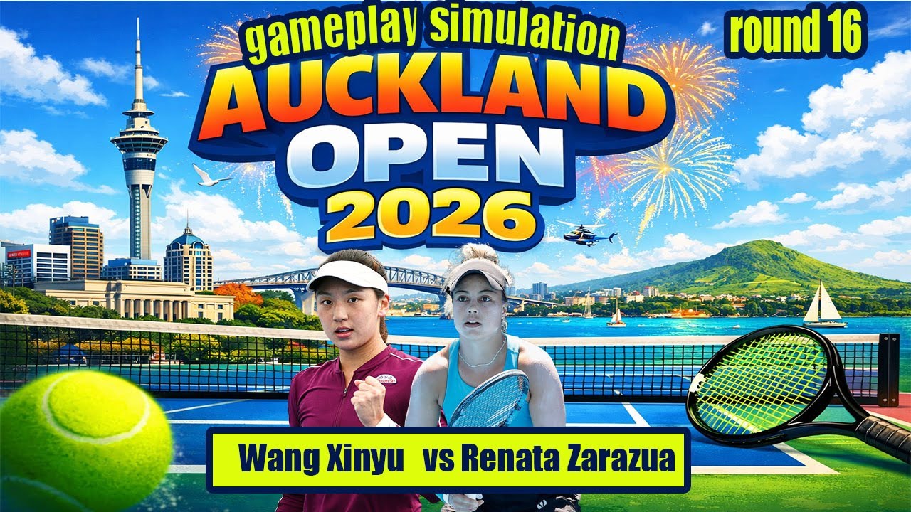Auckland Open | Wang Xinyu   vs Renata Zarazua  | [6 JAN 2026] | Gameplay Simulation