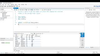 Analyze real e-commerce data with MYSQL. Learn SQL for data science and data analytics.
