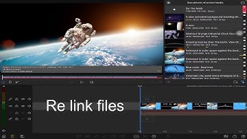 Re link  LumaFusion files