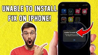 Fix Unable to Install an App on iPhone 2024 | Fix This App Cannot Be Installed on iOS screenshot 4