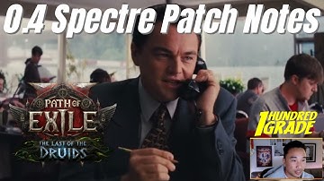 Patchnotities en talismanminions voor Poe2 0.4 Spectre bevestigd.