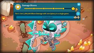 Getting 2,000,000 Bloon Damage with one Quincy in a Single Game - Bloons TD 6 screenshot 4