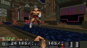 DOOM II - Haste - MAP 11 (Wanderlust) UV-Max in 12:56