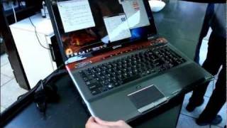 Toshiba Qosmio X770 3D (Nvidia Geforce GTX 560M) Hands on  by notebookjournal.de [German/Deutsch]