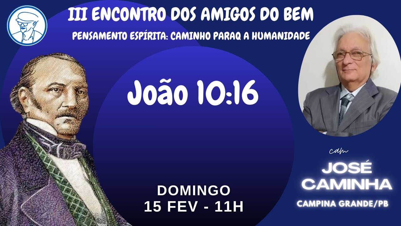 João 10:16 - José Caminha ©TV Chico Xavier Brasil