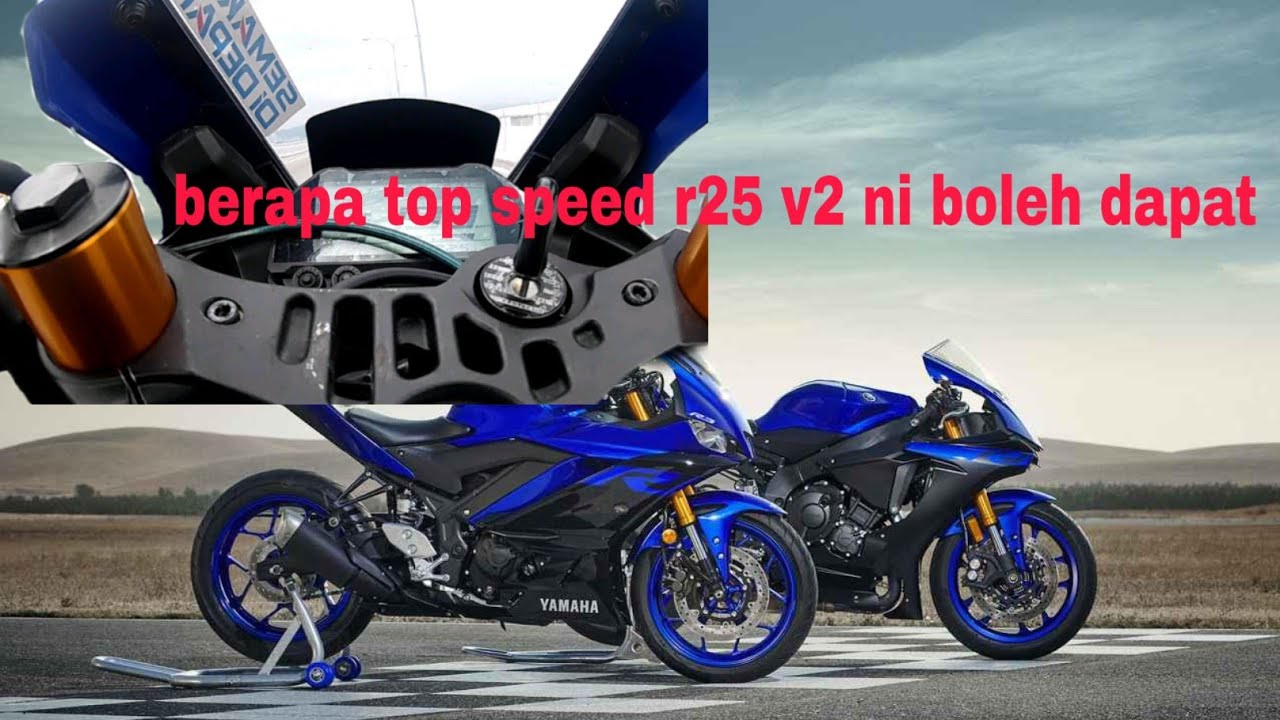 Top Speed R25 Modified berapa top speed r25 v2 baru boleh dapat - YouTube
