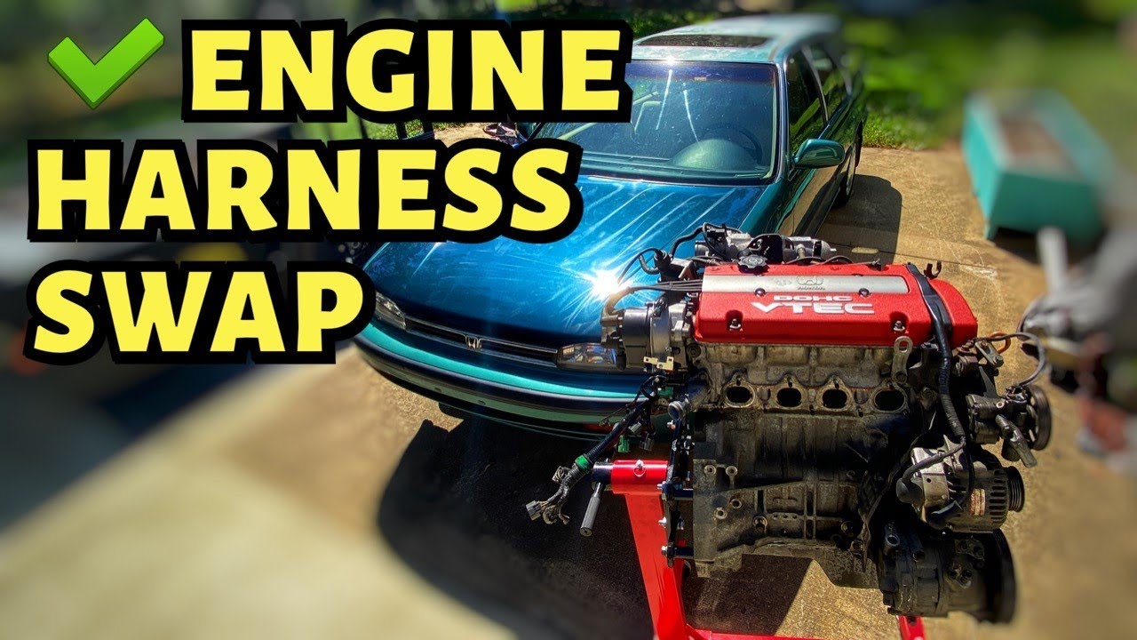 Part 4: H22 Prelude Engine Swap Into a 90-93 Honda Accord CB7 CB9 - YouTube