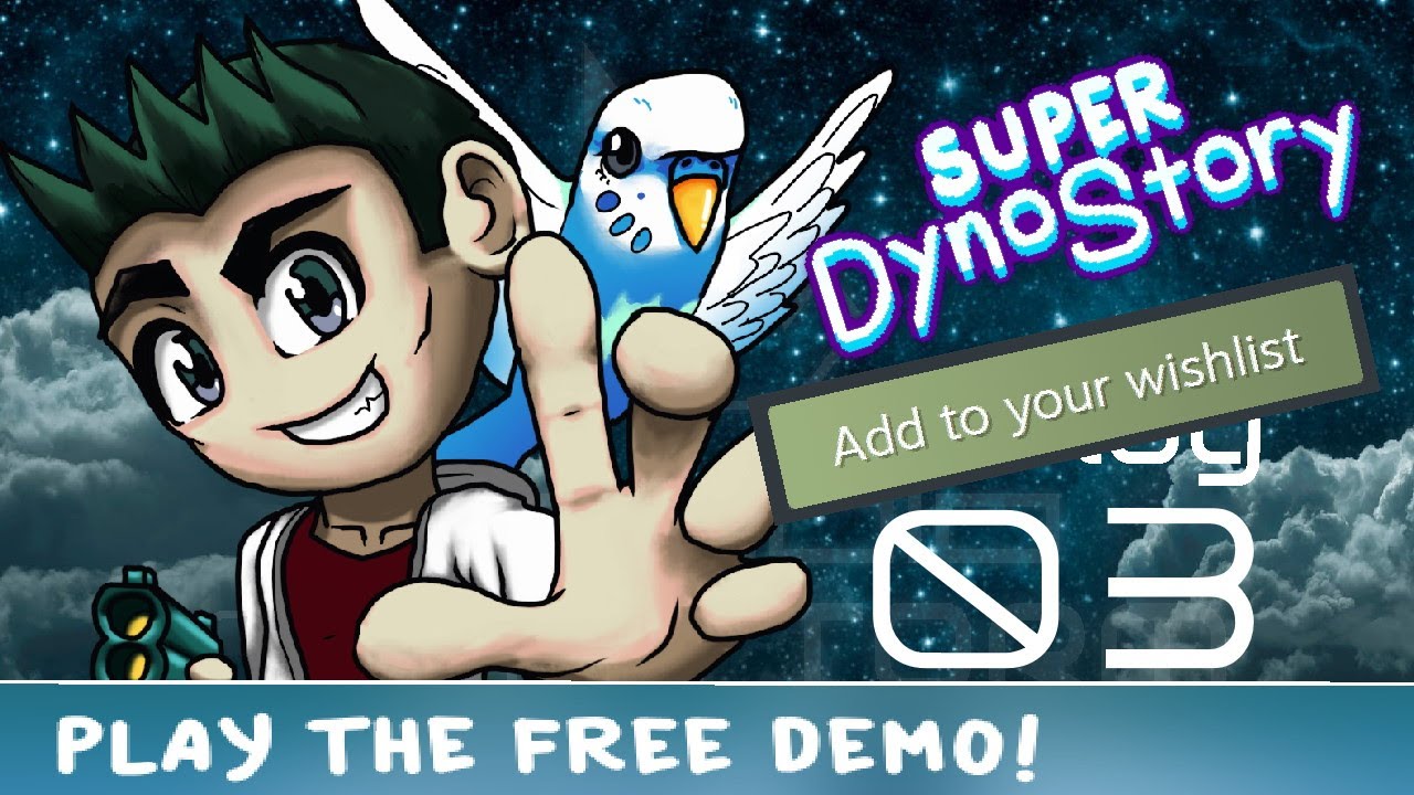 DEVLOG #3 - Super DynoStory Free Demo & Steam ​| Studio DynoStorm