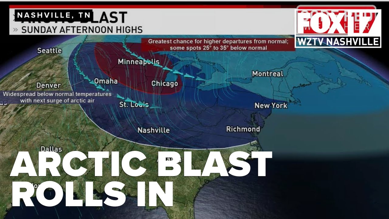 Arctic blast to bring frigid temperatures this weekend with wind chills ...
