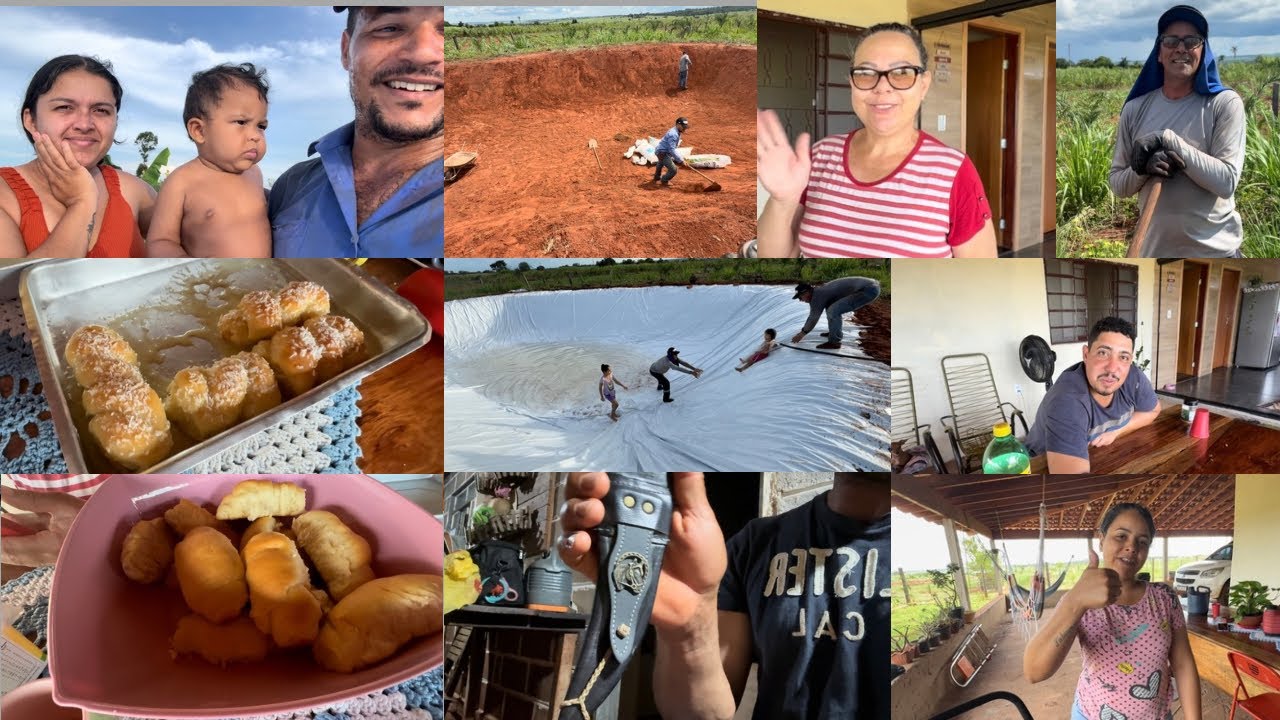 DIA BRUTO COM FAMÍLIA E AMIGOS,TRABALHO COMIDA BOA E MUITO PROSA/MOSTRANDO RECEBIDO TOP🧑🏽‍🌾🪏🛻🙌🏽