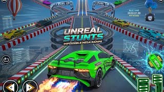 Crazy Car Stunts 3D Mega Ramp Gameplay | Impossible GT Car Stunts 🚗🔥 screenshot 5
