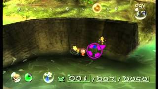Pikmin - Glitch : drowning Pikmin endlessly trying to escape from water