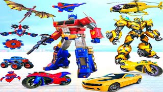 Transformers Bee Car Robot Fight: Flying Bee Avenger - Android iOS Gameplay screenshot 4