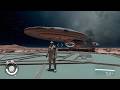 Modded Starfield Refitted Starship Voyager Eclipse, new battle station hab, Borg habs & weapons.