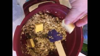 cooker tupperware pressure risotto microwave mushroom