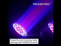 19x15w RGBW 4in1 LED Zoom Judanti galva