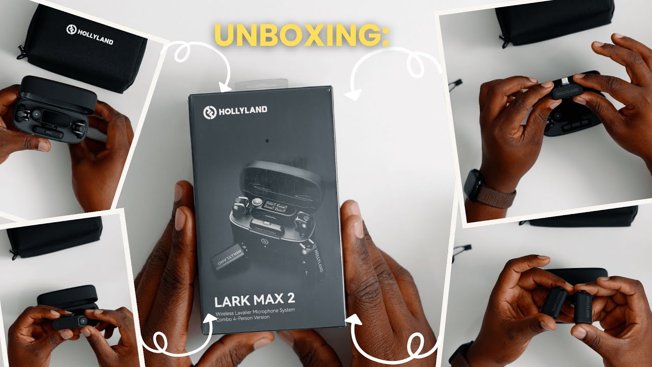 Распаковка и обзор микрофона Hollyland Lark Max 2 | Тест микрофона для создателей контента