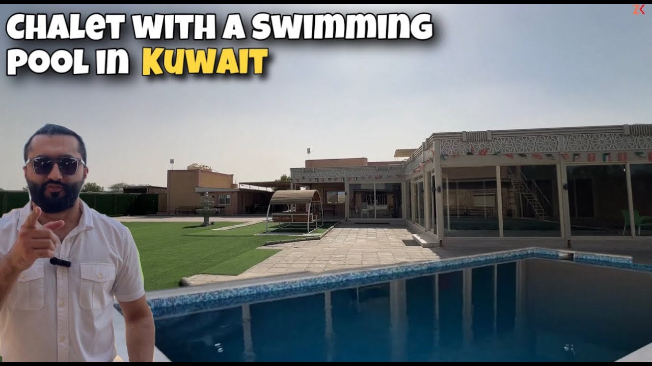 Chalet with a swimming pool | A perfect spot for a day off in Kuwait ...