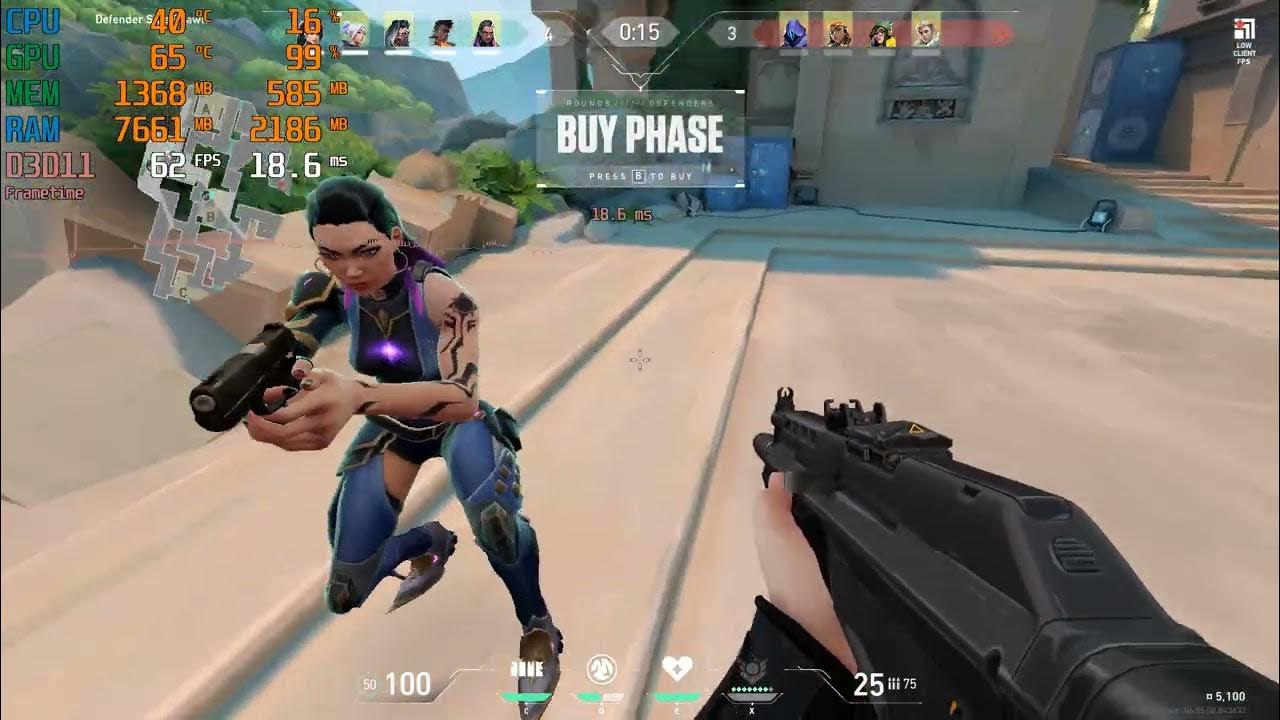 GIGABYTE GeForce GT 710 2GB Valorant Game Benchmark FPS test YouTube