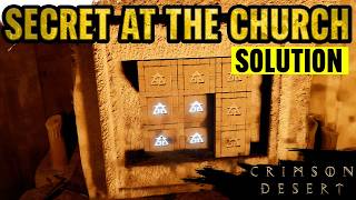 Crimson Desert - Secret at the Church Puzzle Solution
