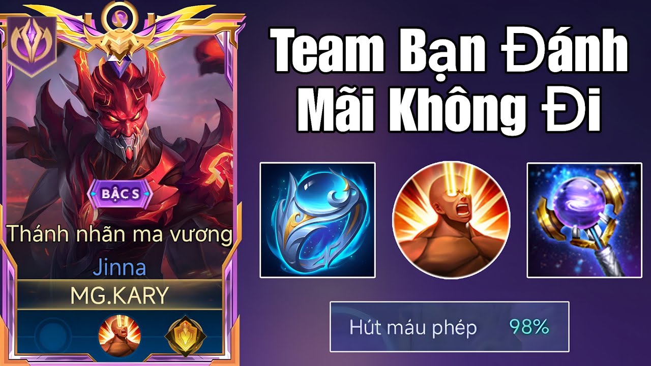 Cận Cảnh Jinna 1 Cân 5 Team Bạn Đánh Mãi Không Đếm Số Với Giáo Án 