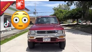 🇭🇳TOYOTA 22R 1994 4x4 cuatro cilindros en Perfecto estado 🥵🥵🥵