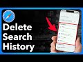 How To Delete Search History In Safari On iPhone
