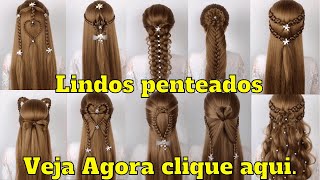 15 ideias de penteado para cabelo liso infantil apaixonantes!