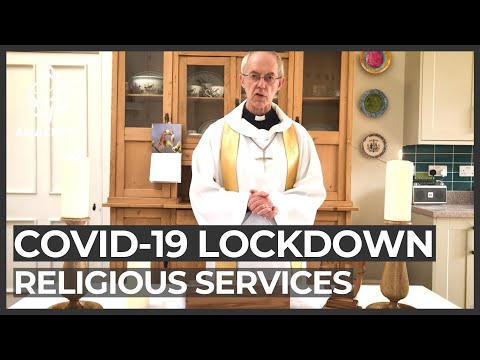 Religious services adapt to coronavirus lockdown