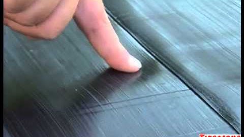 PondGard Installation - Detail 09 Creating a Seam with Firestone QuickSeam Cover Strip