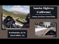 Southern California Harley Davidson Road Glide ride on Sunrise Highway with GoPro