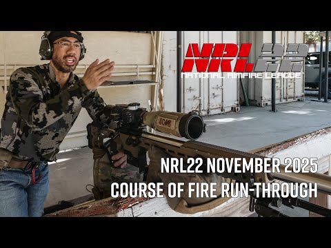 Range VLOG 339 November 2025 NRL22 Course Of Fire Match Director Run Through 