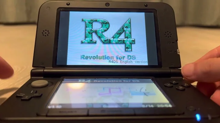 Original R4 card working on 3DS