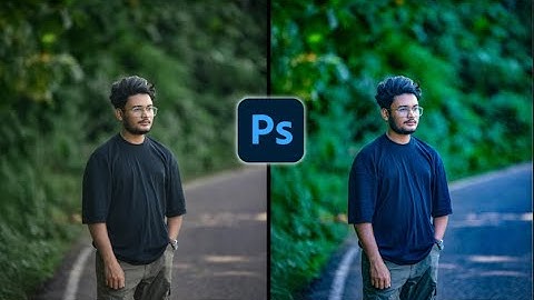 Photoshop Color Gradient Bangla Tutorial | ফটোতে কালার গ্রেডিয়েন্ট কিভাবে করবেন