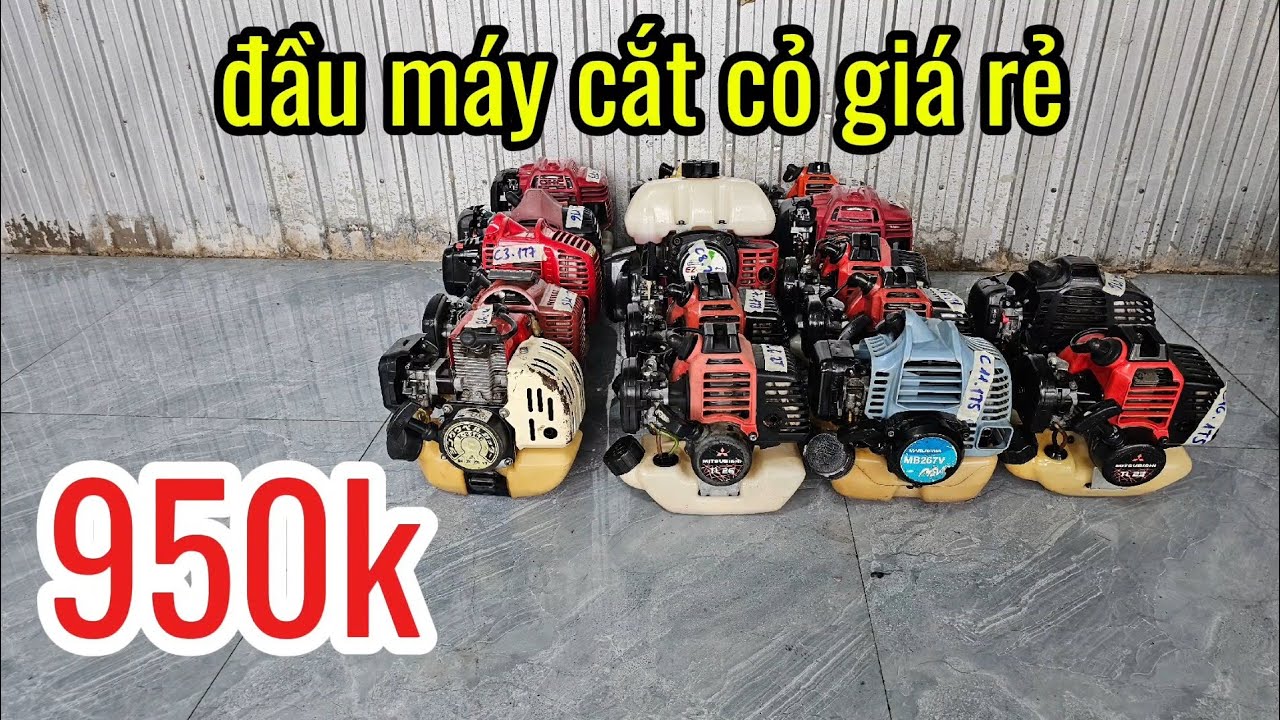 Đầu máy cắt cỏ giá rẻ 950k ☎️0941677335 Phú lô C mùng 10 tết