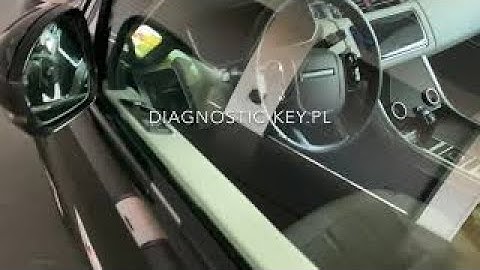 Range Rover Sport 2020 emergency engine start, key programming device, open via CAN, turn off alarm