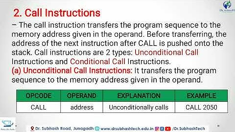 Video 21 | Branching Instructions |By Chetan Bambhroliya #MALP #Microprocessor