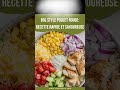 Bol Style Poulet Rouge – Recette Rapide et Gourman #recettefacile