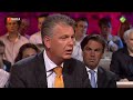 DWDD: Confrontatie Peter R. de Vries met PVV-dissident Hero Brinkman