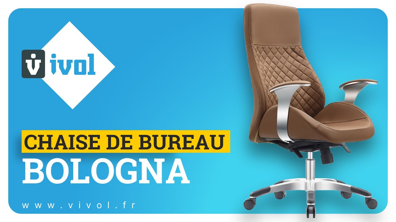 Chaise de bureau design Bologna | Démonstration | VIVOL