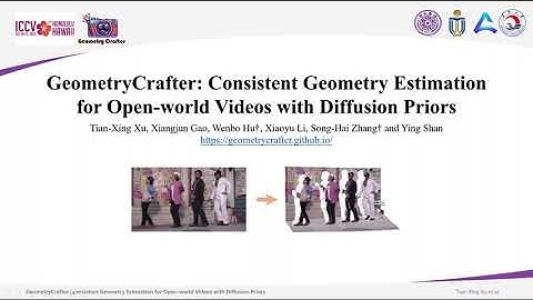 GeometryCrafter: Consistent Geometry Estimation for Open-world Videos with Diffusion Priors