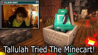 Tallulah Tries Minecart For The First Time!