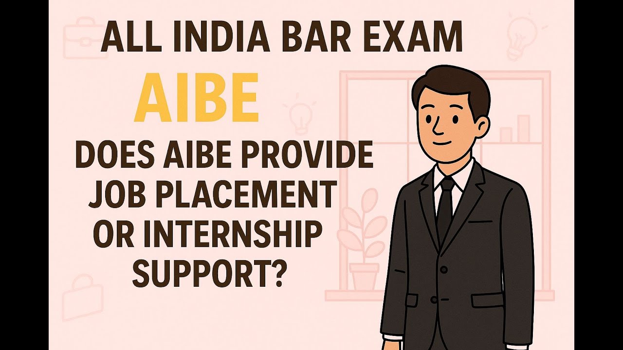 AIBE- Does AlBE provide job placement or internship support?