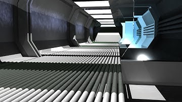 Maya 2014 tutorial : How to model a Space corridor