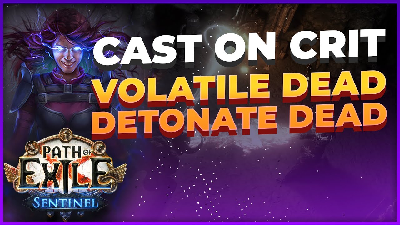 Blast Rain CoC Volatile Dead + Detonate Dead Build mit Bogen [Path of ...