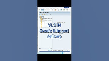 How to Create and Change Inbound Delivery in SAP #sapmm #sapsftraining #sapclasses #learnsap #saperp