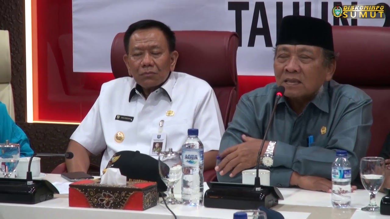 Teleconference Pilkada Serentak di Sumatera Utara