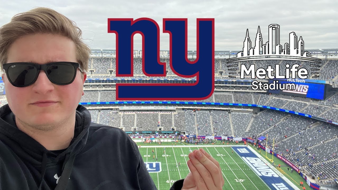 Tommy Cutlets!! Stadium Vlog #24- New York Giants | Metlife Stadium ...