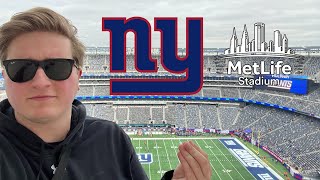 Tommy Cutlets!! Stadium Vlog #24- New York Giants | Metlife Stadium by Garrett Stadium Travel 1,345 views 4 months ago 14 minutes, 4 seconds