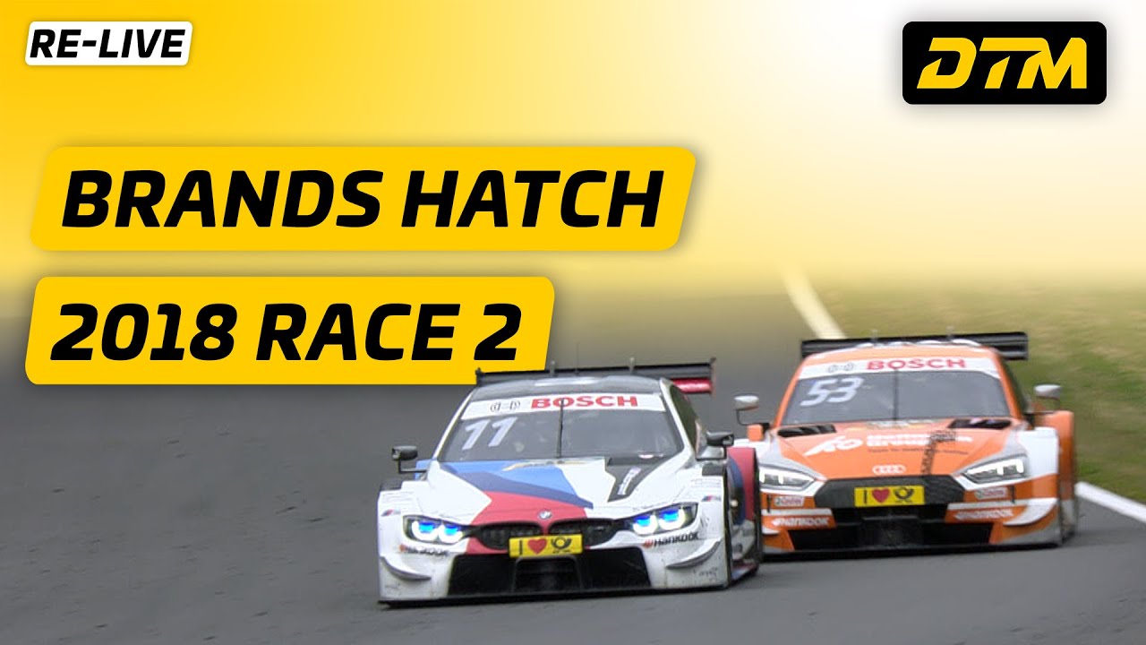 DTM Drama at Brands Hatch 2018 Race 2! 😳 | Paul di Resta vs. Gary Paffett Showdown | DTM Legacy